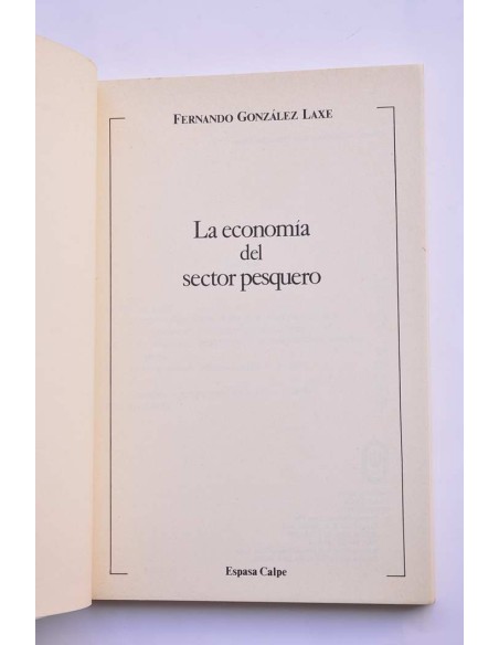 La economía del sector pesquero