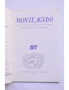 Monteagudo : publicación de la Cátedra Saavedra Fajardo.... 2
