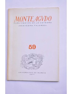 Monteagudo : publicación de la Cátedra Saavedra Fajardo....