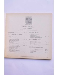 Reseña Bíblica. Verano 1995, nº 6. Los Salmos 2