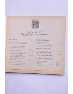 Reseña Bíblica. Otoño 1995, nº 7. Apocalíptica y Milenarismo 2
