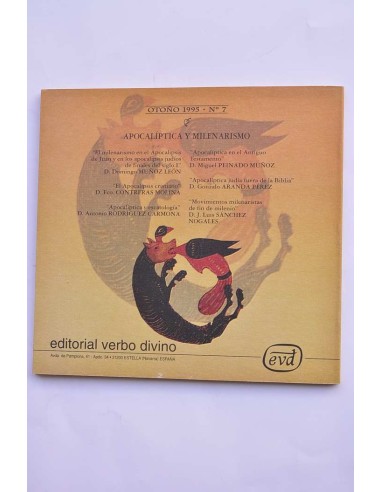 Reseña Bíblica. Otoño 1995, nº 7. Apocalíptica...