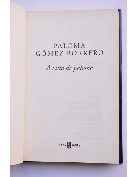 A vista de Paloma