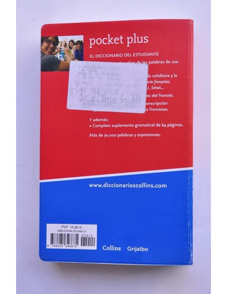 Collins. Pocket plus Francés. Diccionario Français - espagnol, español - francés