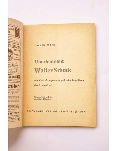 Der Landser Ritterkreuzträger. nº 111. Oberleutnant Walter Schuck
