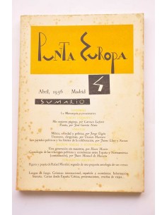 Punta Europa. Nº 4 - Abril, 1956