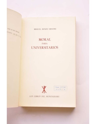 Moral para universitarios