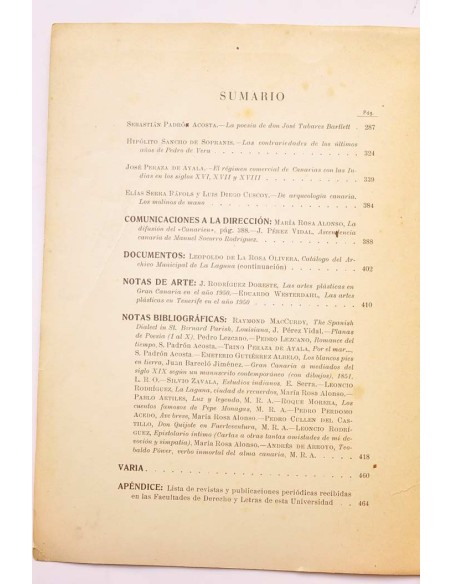 Revista de Historia. Tomo XVI. Año XXIII, nº 92, octubre-diciembre 1950