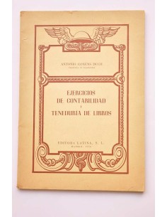 Ejercicios de contabilidad y teneduría de libros