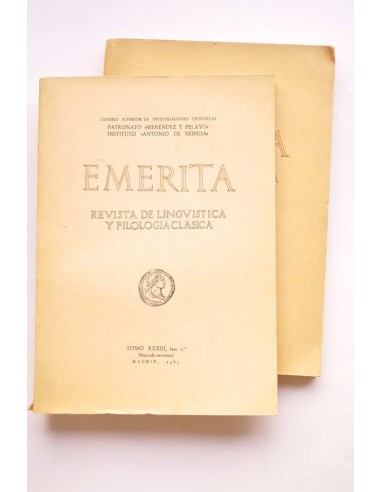 Emerita. Revista de lingüística y filología...