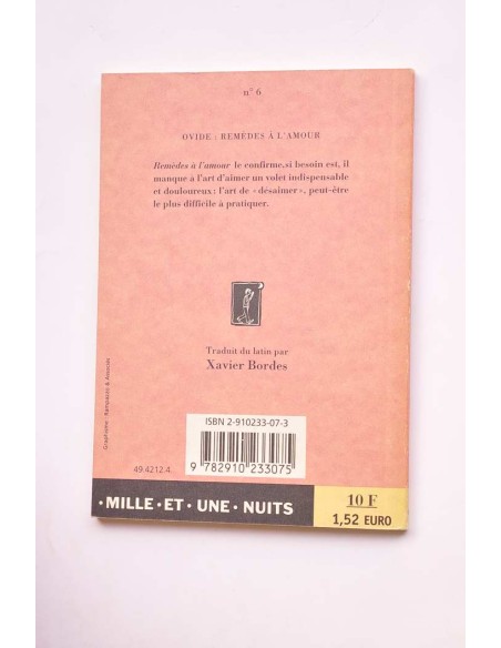 Remèdes à l'amour
