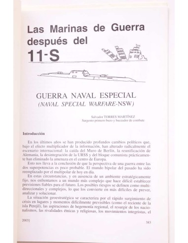 Las Marinas de Guerra después del 11-S. Guerra...