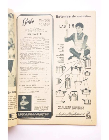 Garbo. Nº Año X., nº 465, 10 febrero 1962