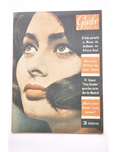 Garbo. Nº Año X., nº 465, 10 febrero 1962