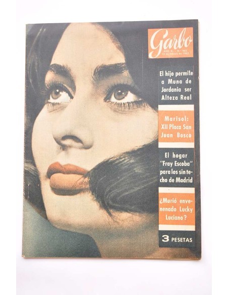 Garbo. Nº Año X., nº 465, 10 febrero 1962