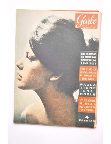 Garbo. Nº Año X., nº 470, 17 marzo 1962