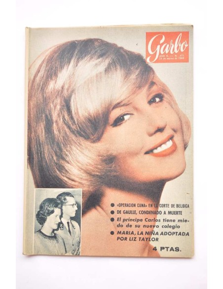 Garbo. Nº Año X., nº 471, 24 marzo 1962