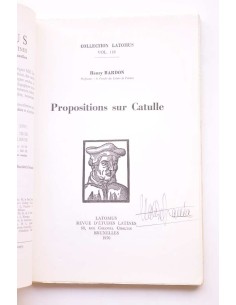 Propositions sur Catulle 2