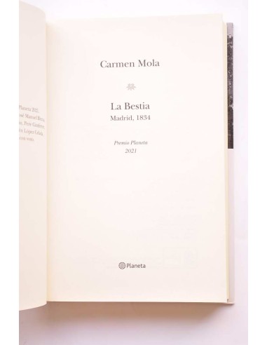 La Bestia. Madrid, 1834