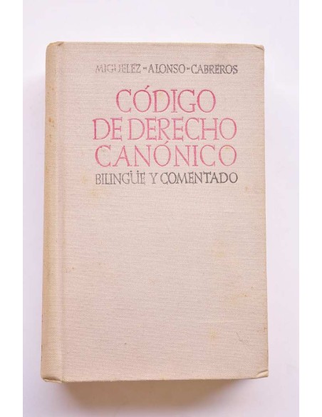 Código de Derecho Canónico y legislación complementaria