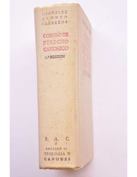 Código de Derecho Canónico y legislación complementaria