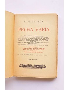 Prosa varia. Tomo segundo 2