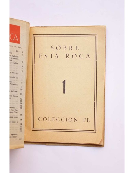 Sobre esta roca