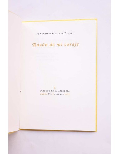 Razón de mi coraje
