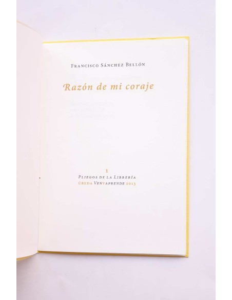 Razón de mi coraje