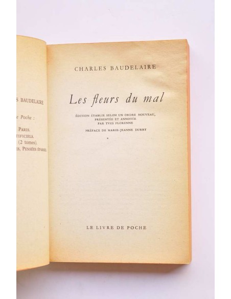 Les Fleurs du Mal