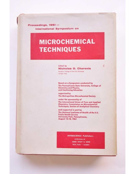 Microchemical techniques