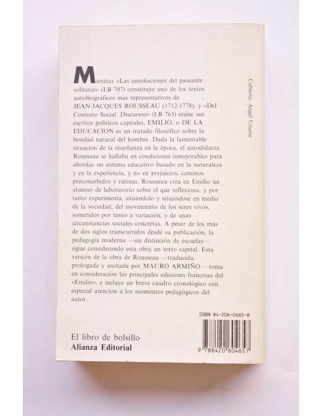 Emilio o La educación