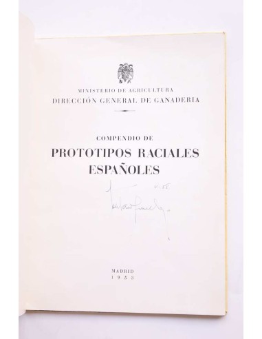 Compendio de prototipos raciales españoles