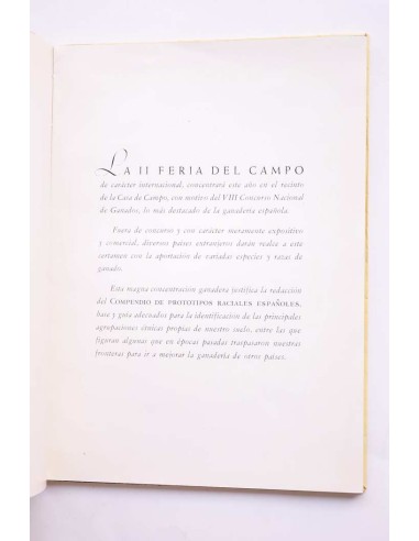 Compendio de prototipos raciales españoles