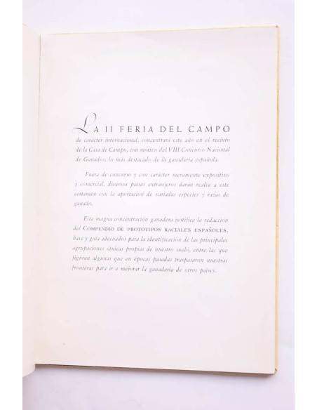Compendio de prototipos raciales españoles