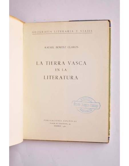 La tierra vasca en la literatura