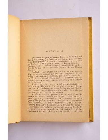 Galeazzo Ciano. Diario : 1937-1938
