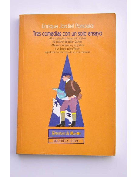 Tres comedias con un solo ensayo