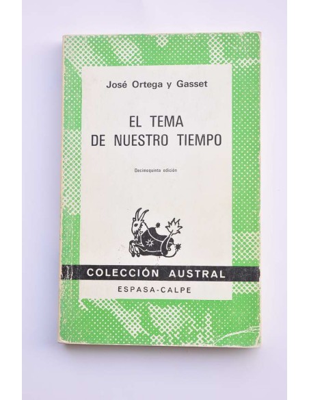 El tema de nuestro tiempo