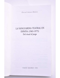 La vanguardia teatral en España (1965-1975). Del ritual... 2