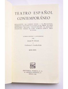 Teatro español contemporáneo 2