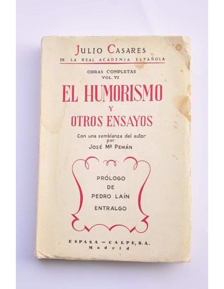 El humorismo y otros ensayos