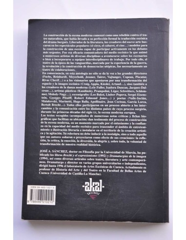 La escena moderna. Manifiestos y textos sobr...