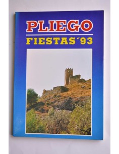 Pliego. Fiestas 1993