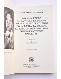 Mariana Pineda , La zapatera prodigiosa , Así que pasen... 2