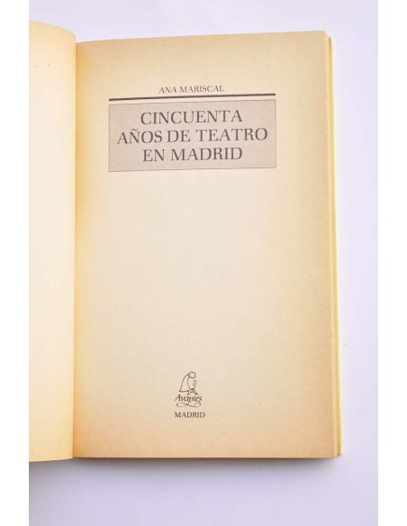 Cincuenta años de teatro en Madrid