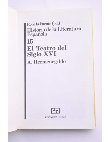 El teatro del siglo XVI