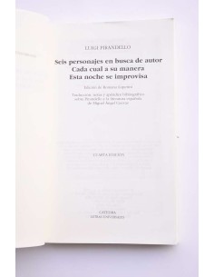 Seis personajes en busca de un autor - Cada cual a su... 2