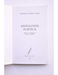 Federico García Lorca. Antología poética 2