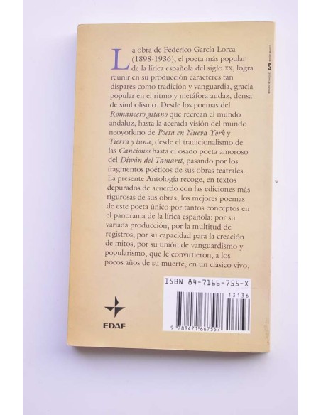 Federico García Lorca. Antología poética
